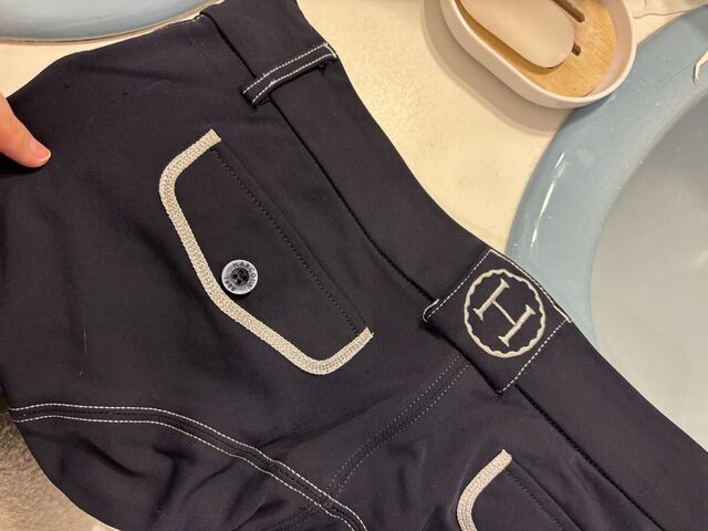 Pantalon harcour bleu marine