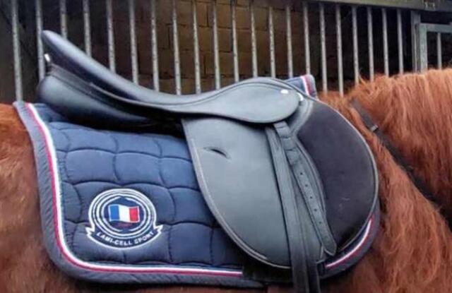 Selle mixte 18"