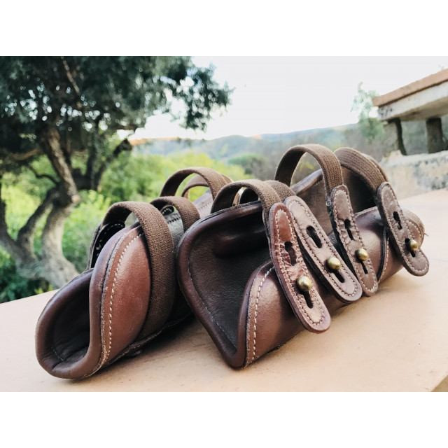 Guêtres cheval en cuir