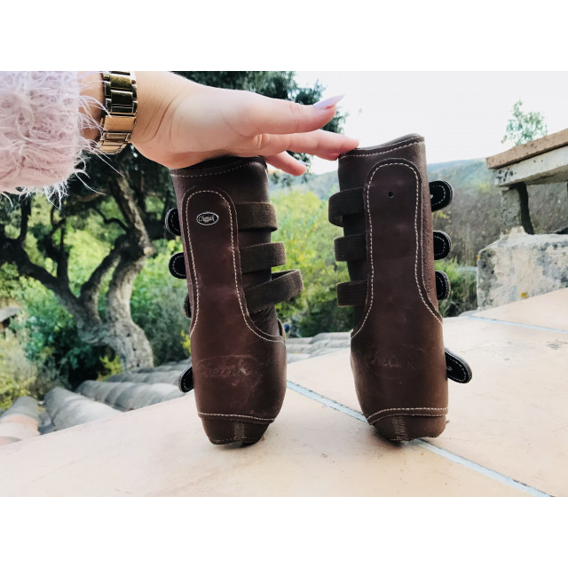 Guêtres cheval en cuir