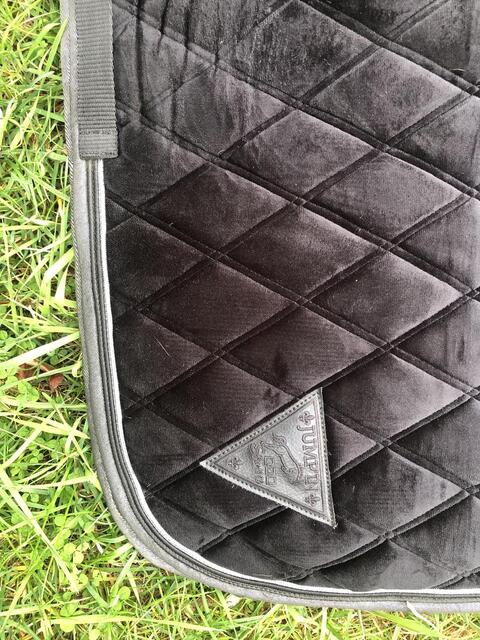 Jump'In Tapis de selle Soft Velours noir