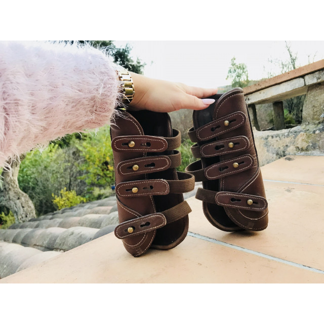Guêtres cheval en cuir