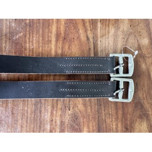 Étrivières cuir marron