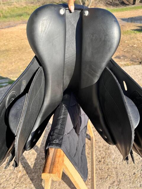 Selle en cuir Privilège mixte typée obstacle