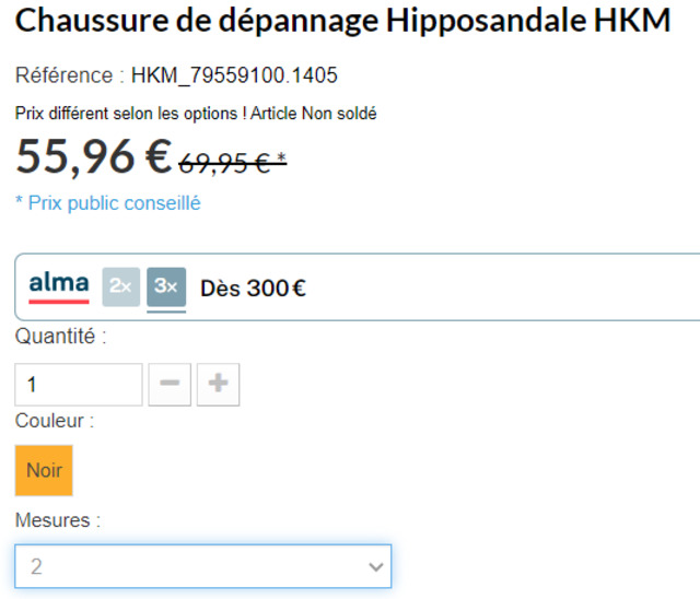 1 Hipposandale HKM