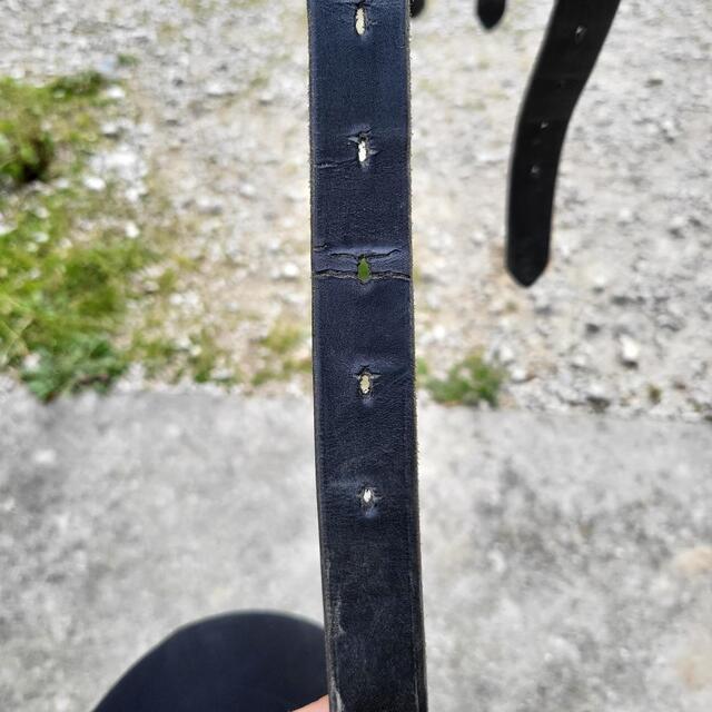 Selle de dressage stubben 17,5 + sangle anatomique et étrivières