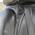 Selle de dressage stubben 17,5 + sangle anatomique et étrivières