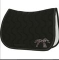 Tapis Pénélope rose et noir