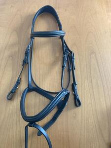 Bridon dy'on 'working' taille cheval noir
