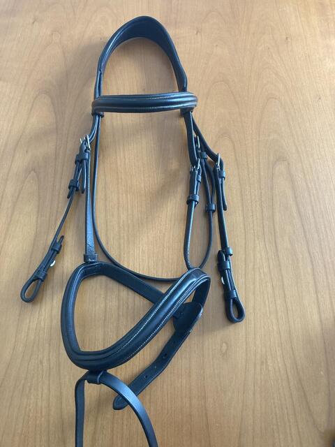 Bridon dy'on 'working' taille cheval noir