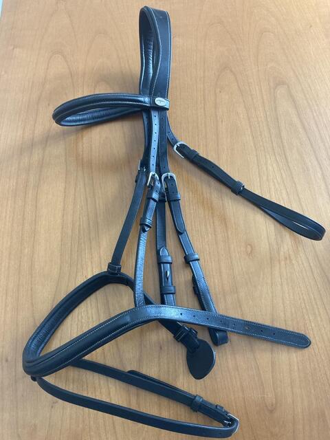 Bridon dy'on 'working' taille cheval noir