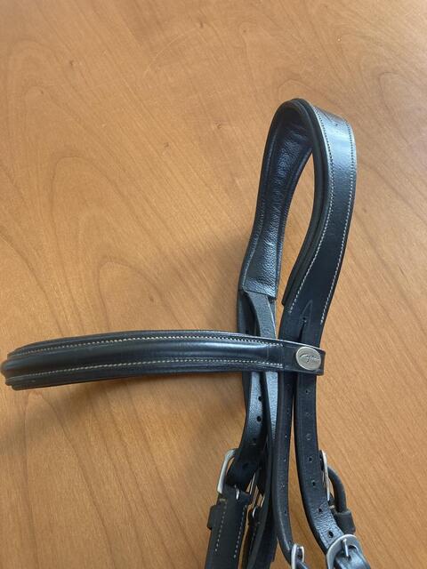 Bridon dy'on 'working' taille cheval noir