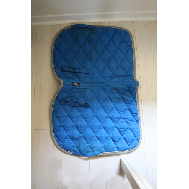 Tapis EQUITHEME Challenge Bleu/Gris