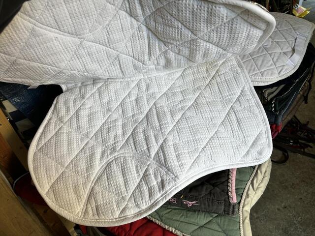 Lot de 2 tapis blanc