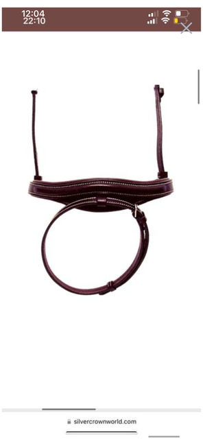 Muserolle HALF MOON Silver Crown
