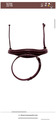 Muserolle HALF MOON Silver Crown