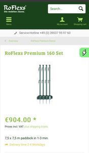 Piquet clôture RoFlexs