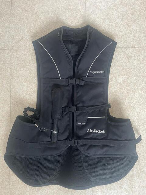 Gilet Airbag Airnest Hélite Noir taille S adulte