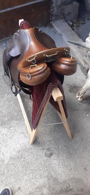 Selle de randonnée forestier