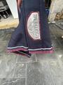 Couvre reins bleu/Bordeaux Equitheme
