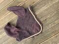 HKM - Bonnet marron et or