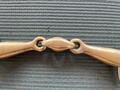 Mors double brisure en laiton