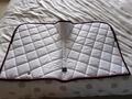 Tapis blanc/rose/noir