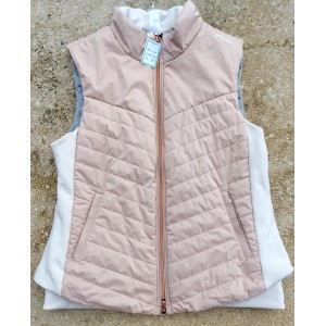 Veste sans manche Fouganza rose