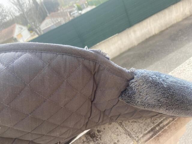 Amortisseur Riding World bleu/gris