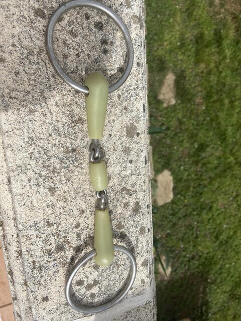 Mors double brisure en résine