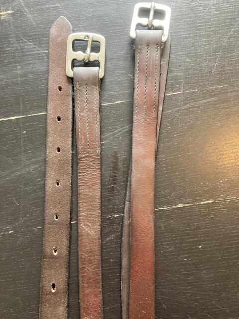 Étrivières cuir 135 cm