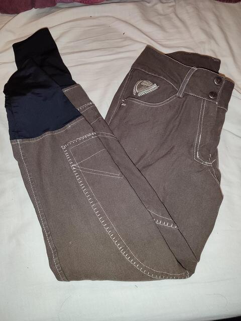 Pantalon equitheme marron