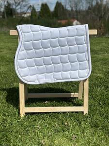 Tapis de selle Equithème FIR+ blanc
