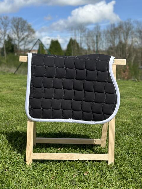 Tapis de selle Equithème FIR+ blanc