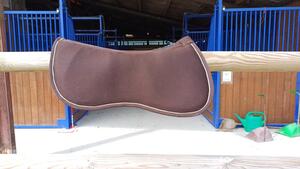 Amortisseur Tdet 3D mesh doublé mouton synthétique marron