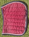 Tapis de selle bordeaux