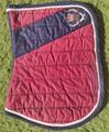 Tapis de selle bordeaux