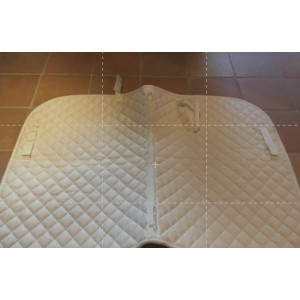 Tapis de selle Blanc