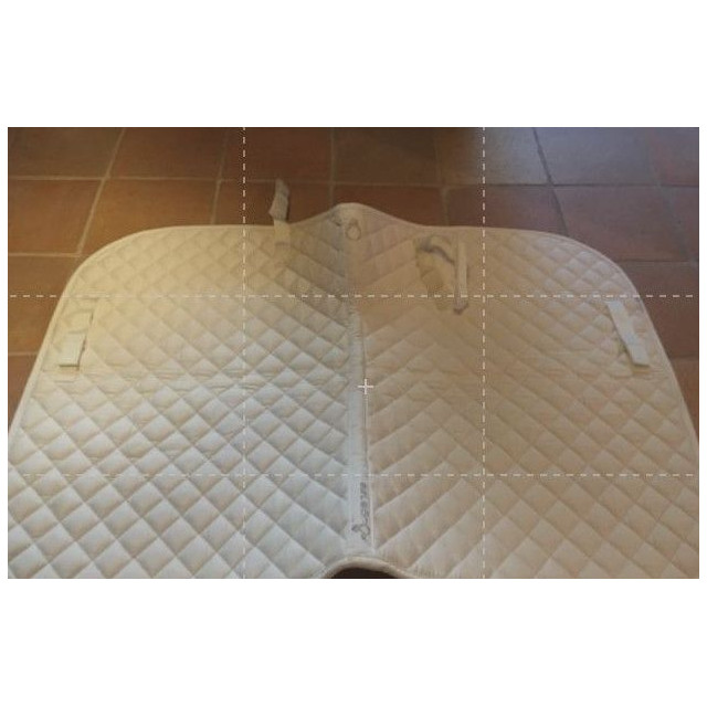 Tapis de selle Blanc