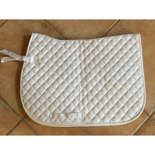 Tapis de selle Blanc