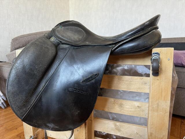 Stübben Scandica Selle Dressage Cuir - Bon Etat
