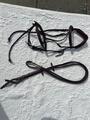 Filet CWD têtière anatomique taille 3 (cheval jusqu'à 1m75) + rênes CWD