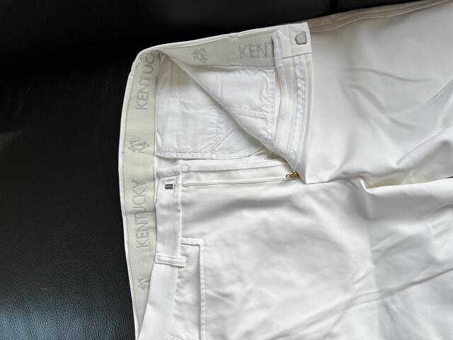 PANTALON DE CONCOURS (homme) - KENTUCKY - BLANC