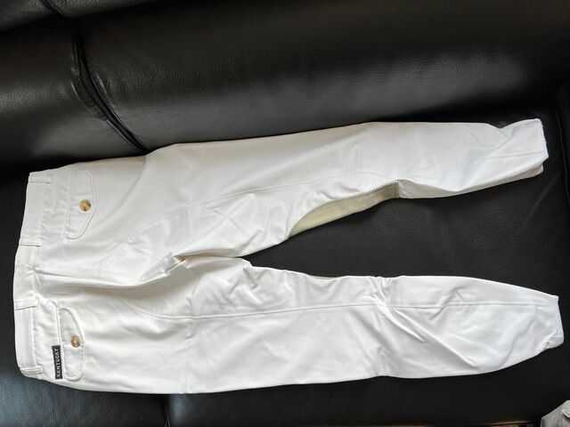 PANTALON DE CONCOURS (homme) - KENTUCKY - BLANC