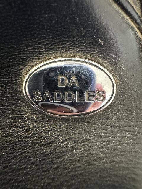 Selle DA SADDLES 17' Cuire Noir