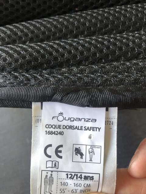 Coque dorsale