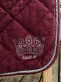 Tapis bordeaux à strass Equithème