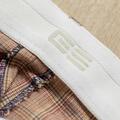 Pantalon d’équitation - vintage - à carreaux marron/beige - Taille 34/36