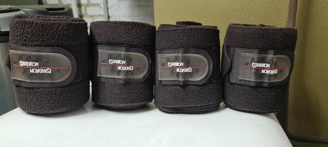 Bandes (4) Eskadron brunes en fleece