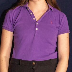 Polo Ralph Lauren - violet - Taille XS - équitation
